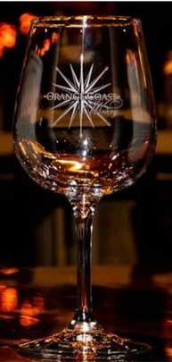 OCW Logo Wine Glass 1